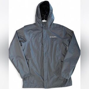 Columbia Men's Watertight II Jacket Waterproof Breathable Rain Shell Gray Size S
